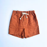 Ollie Linen Shorts (Tan)