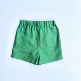Ollie Linen Shorts (Green)