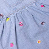 Denim Overall Dress