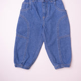 Barrel-leg Jeans