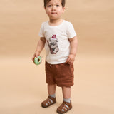 Ollie Linen Shorts (Tan)